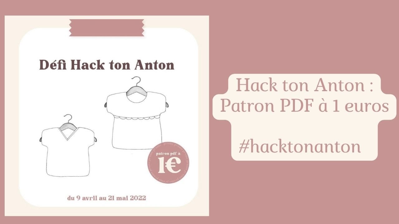 Patron PDF à 1€ #HACKTONANTON