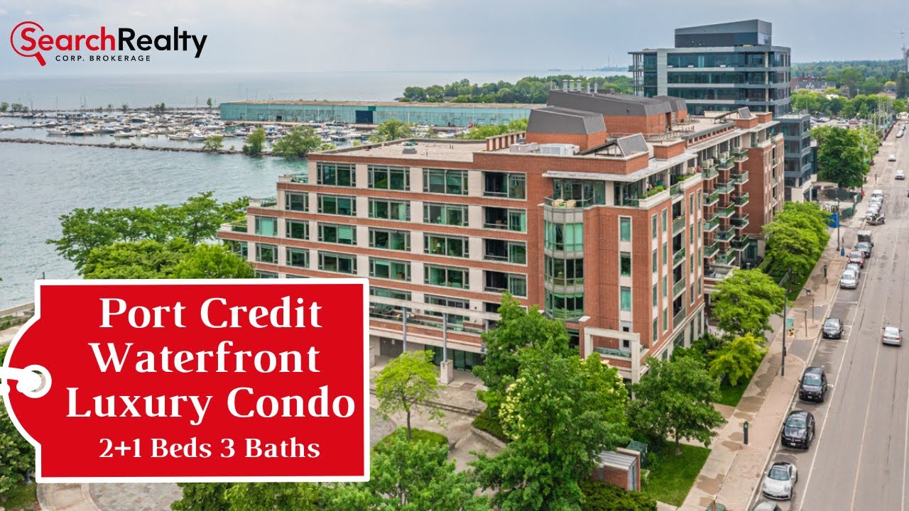 Luxury Waterfront Living At The Regatta Condos - 65 Port St E Suite 214, Port Credit Mississauga