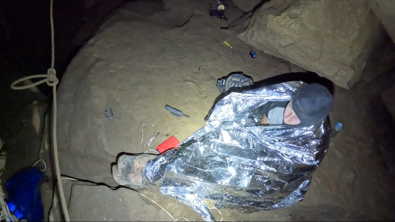 Trapped Inside The Deepest Pit Cave