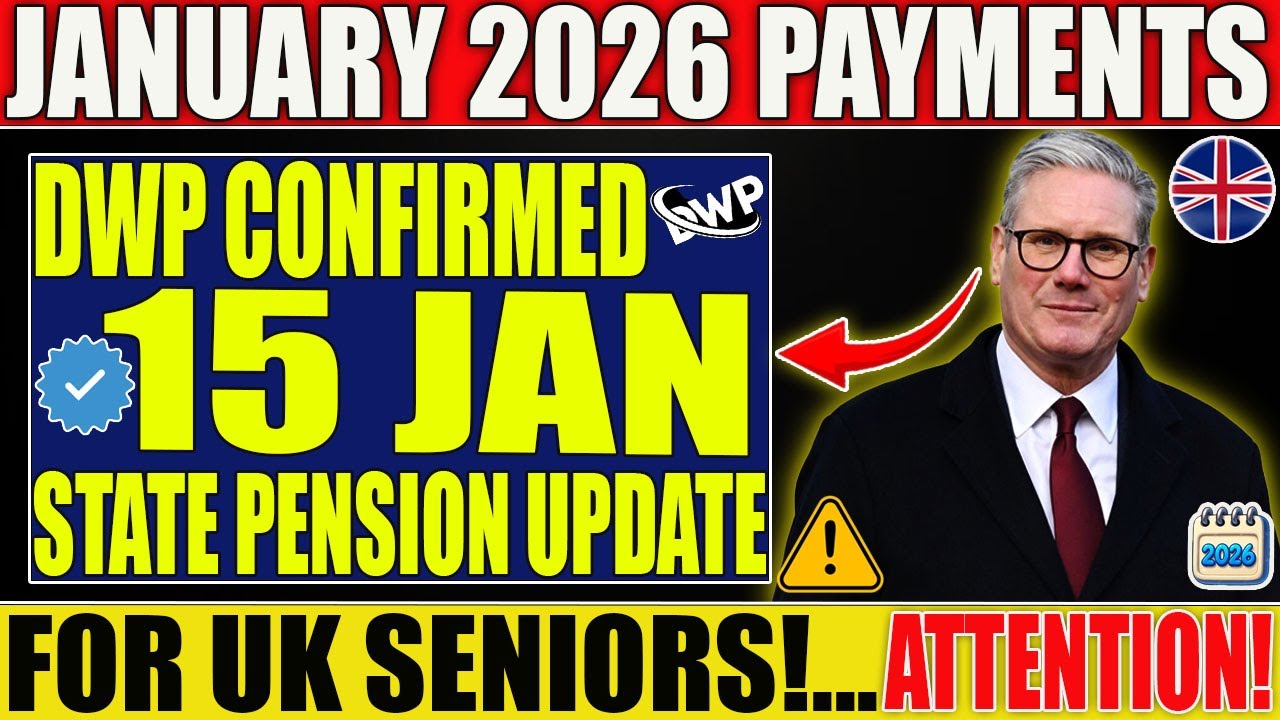 UK Pension Update | DWP Payment Dates Confirmed | What Pensioners Need to Know