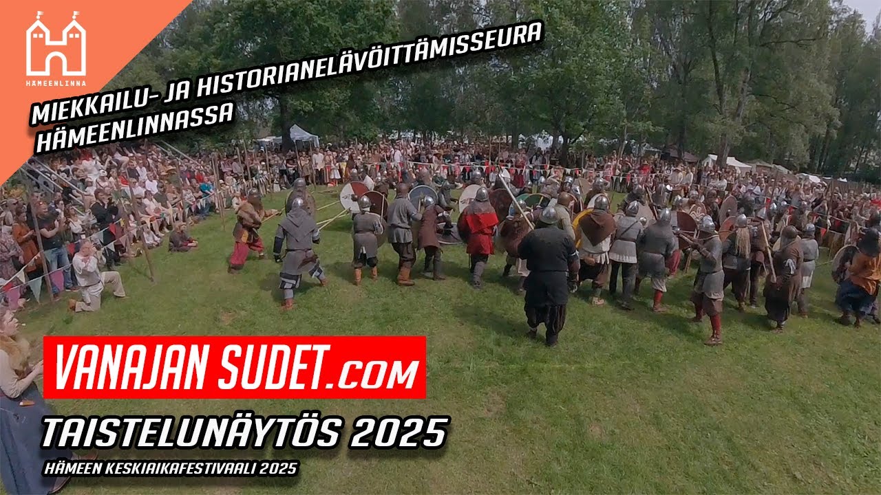 Taistelunäytös 2025 - Hämeen Keskiaikafestivaalit 2025