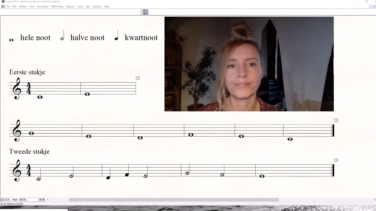 2b - muziektheorie - lengte en maat spelen