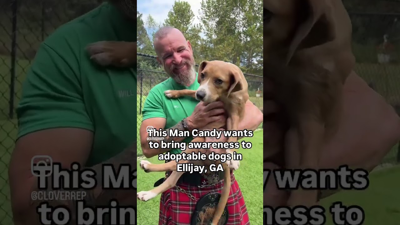 Man Candy Monday at Gilmer County Animal Shelter