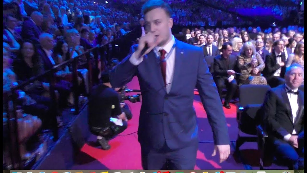 Jarvo 69 Gatecrashes The National Television Awards as a TV Presenter!