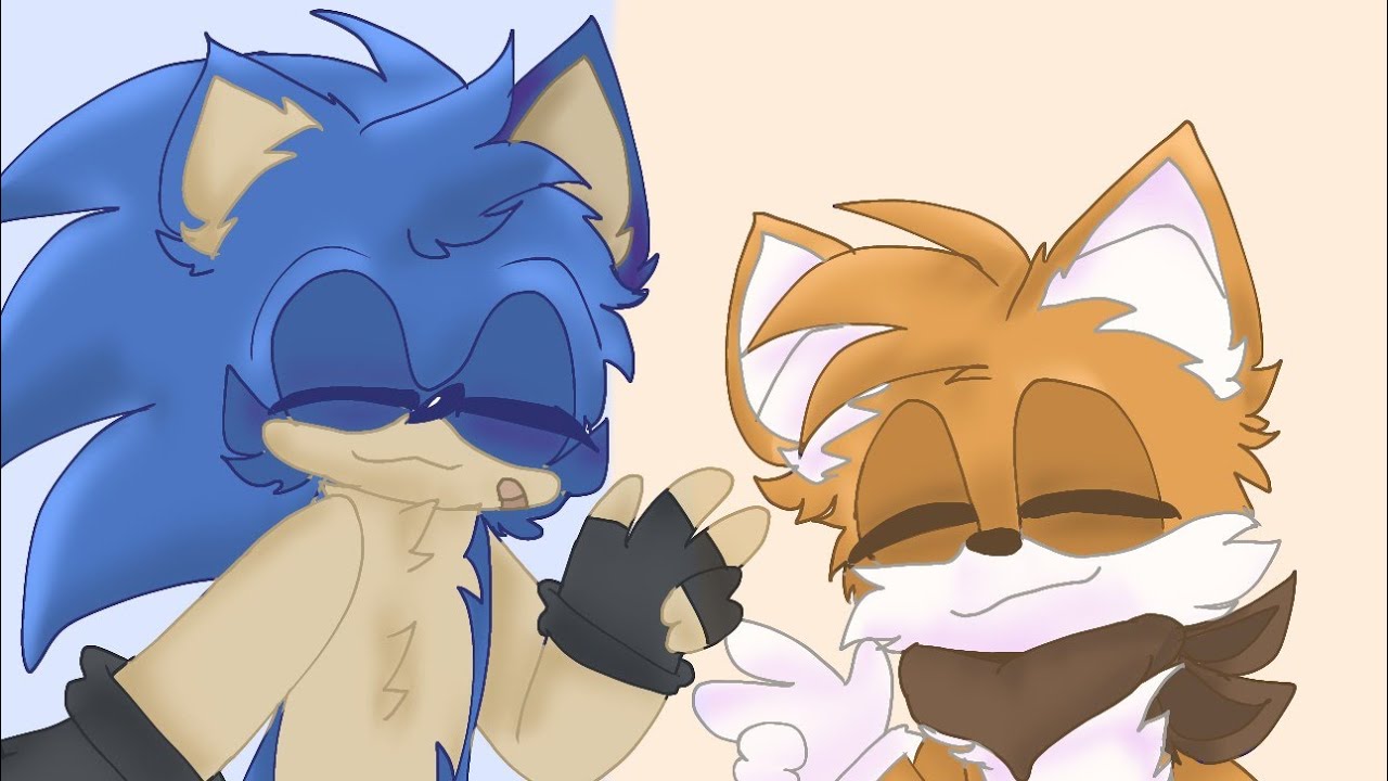 (Original Sonic AU) Sonic and Tails SpeedPaint!
