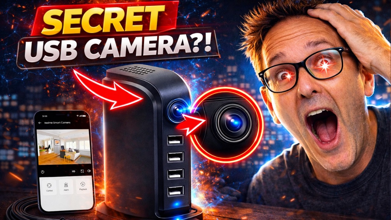 Mini Spy Camera in USB Charger Hub – Full Review & Setup Guide!