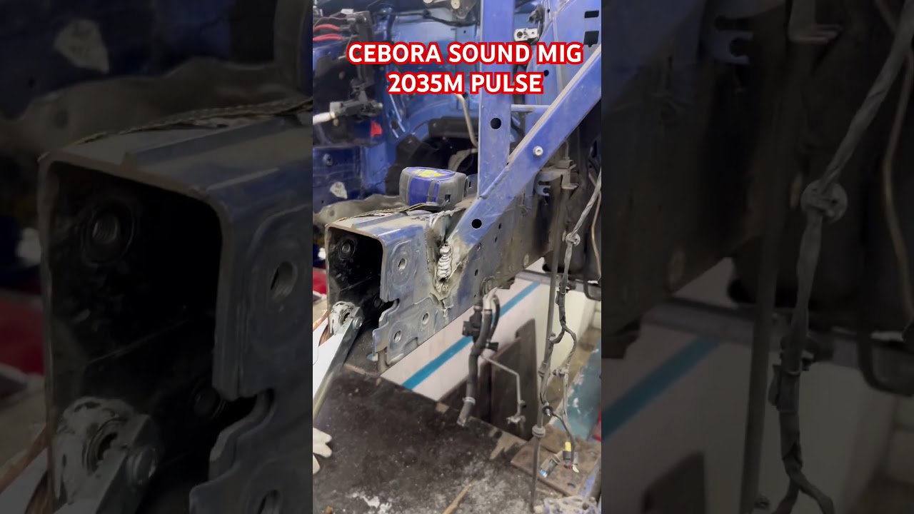 CEBORA SOUND MIG 2035M PULSE сварка алюминия полуавтоматом миг #automobile #кузовнойремонтцены #дтп
