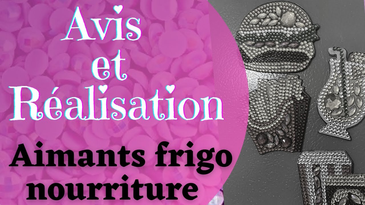 Avis et R&eacute;alisation - Aimants de frigo nourriture - Gudfel