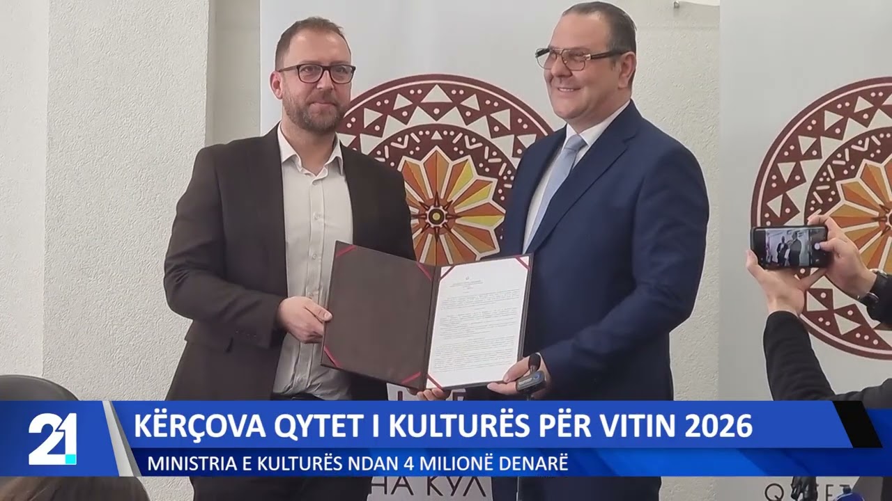 Kërçova qytet i kulturës për vitin 2026! Ministria e Kulturës ndan 4 milionë denarë