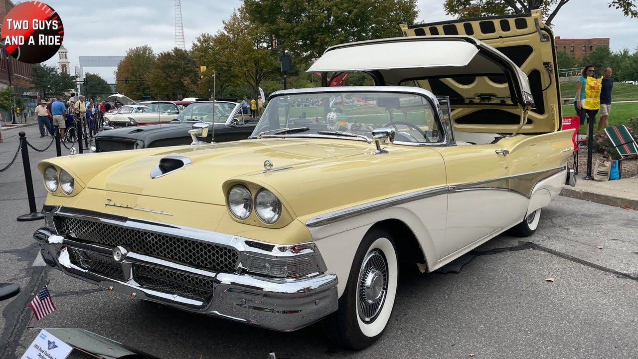 Top down love affair - 1958 Ford Fairlane 500 Skyliner