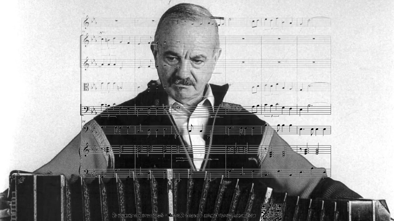 Matteo Di Prospero - Oblivion (A. Piazzolla) -  Score ↓↓↓↓