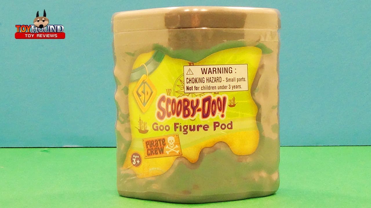 Scooby Doo Pirate Crew Goo Figure Pod,Toy Opening and Review