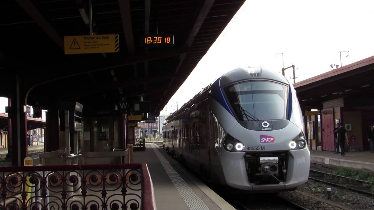 [SNCF] TER Alsace - Arrivée d'un Regiolis à Strasbourg