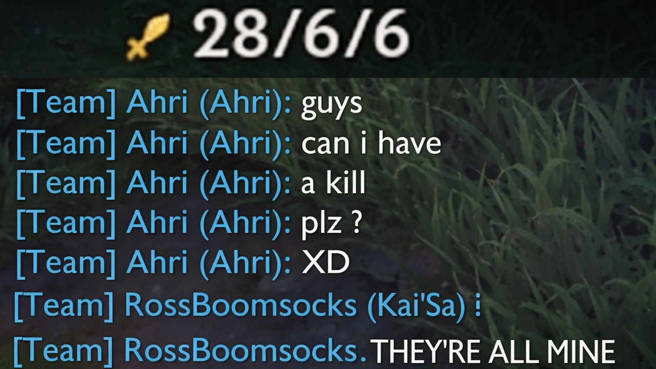 No, You Can't Have ANY KILLS