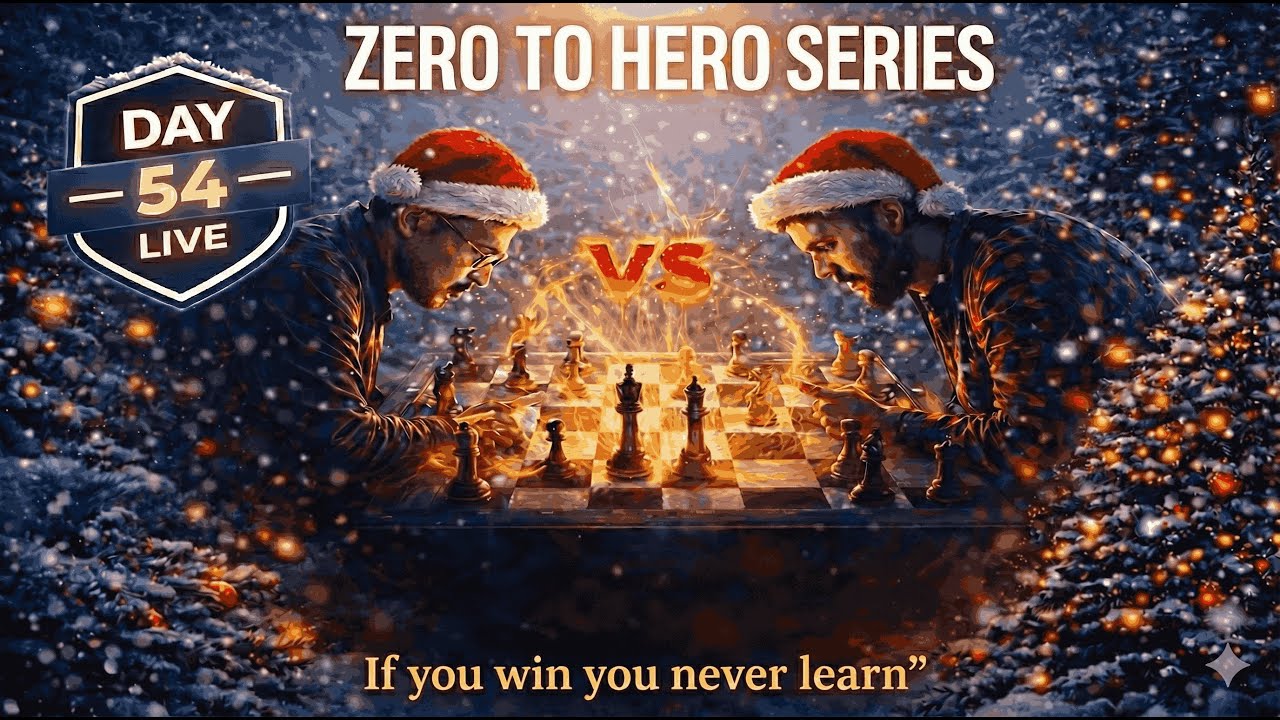 CHESS ZERO TO HERO SERIES DAY 54 BY ANAND SIR #chess #trending #shots #chesslive #livestreaming