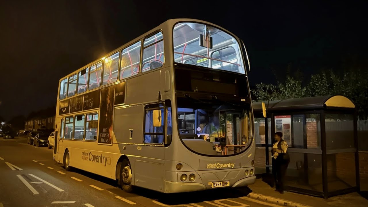 NXCoventry 4668 (BX54 DHF) Route 22 - Broken down