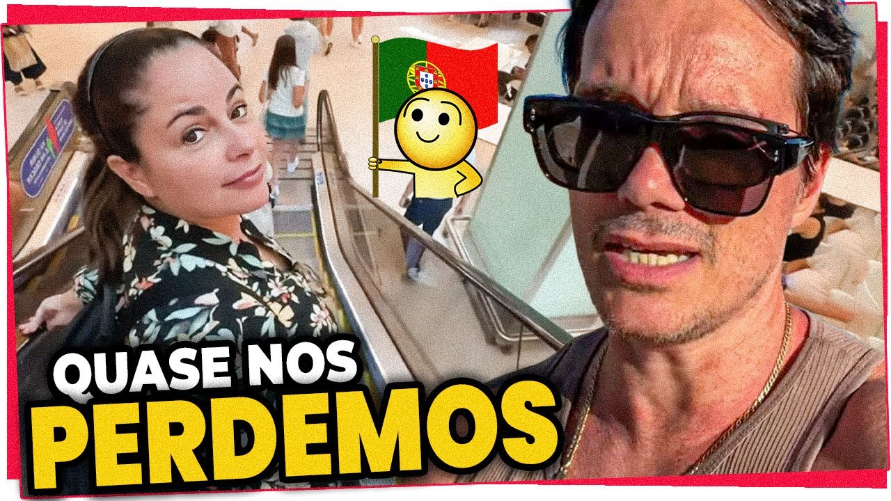 PERRENGUE EM PORTUGAL, QUASE NOS PERDEMOS POR CONTA DAS PLACAS! [Cascais]