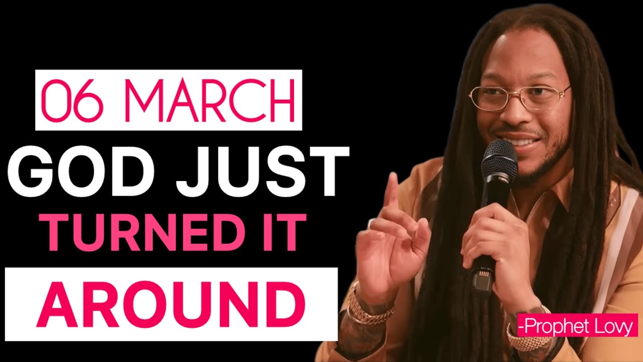 FINISHED: 🚨 GOD Just Turned Your Pain Into STEPPING STONES! Powerful Prophetic Word 🔥| Prophet Lovy 