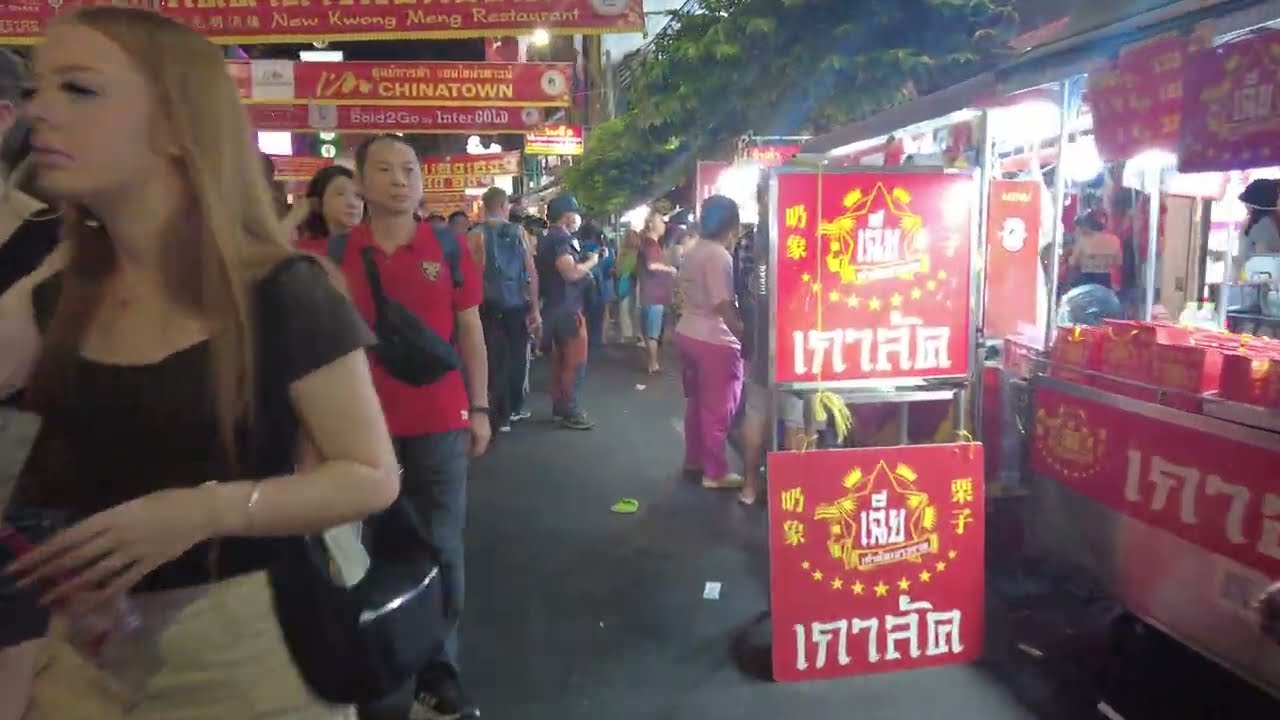 [4K] Chinese New year 2026 Bangkok Chinatown #chinatownbangkok #chinesenewyear #chinesenewyear2026