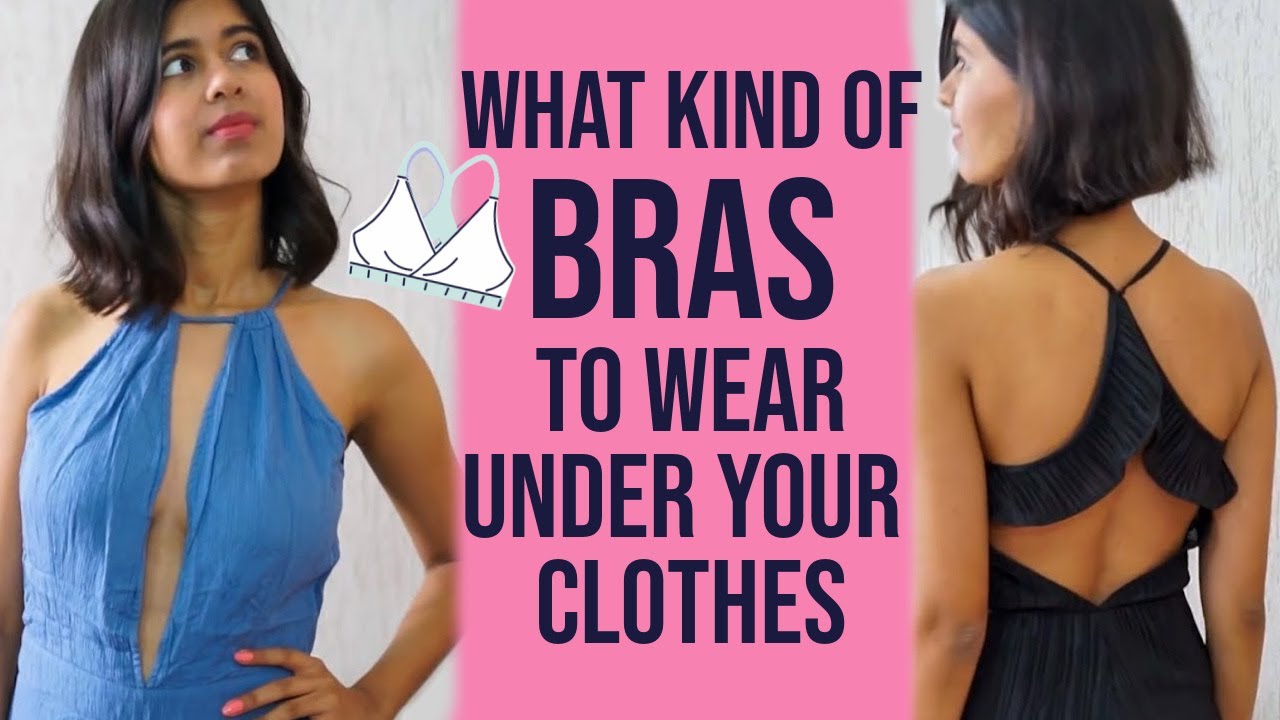 Lingerie 101: What to wear under Backless, Plunge Neck, Halter tops!| Sejal Kumar