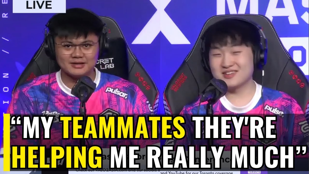 🚨PRX Jinggg & PatMen Answer Questions at Masters Toronto Press Conference