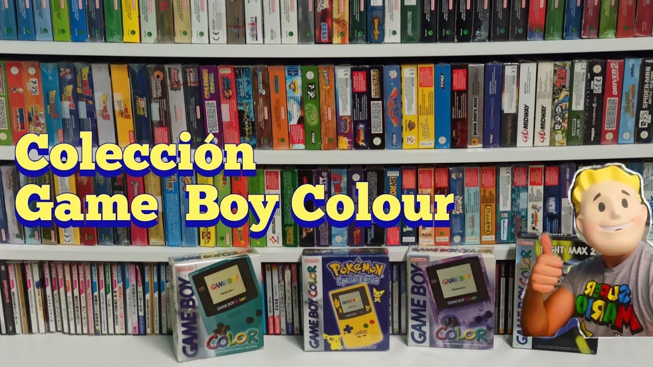 Mi Colección de GAME BOY COLOUR