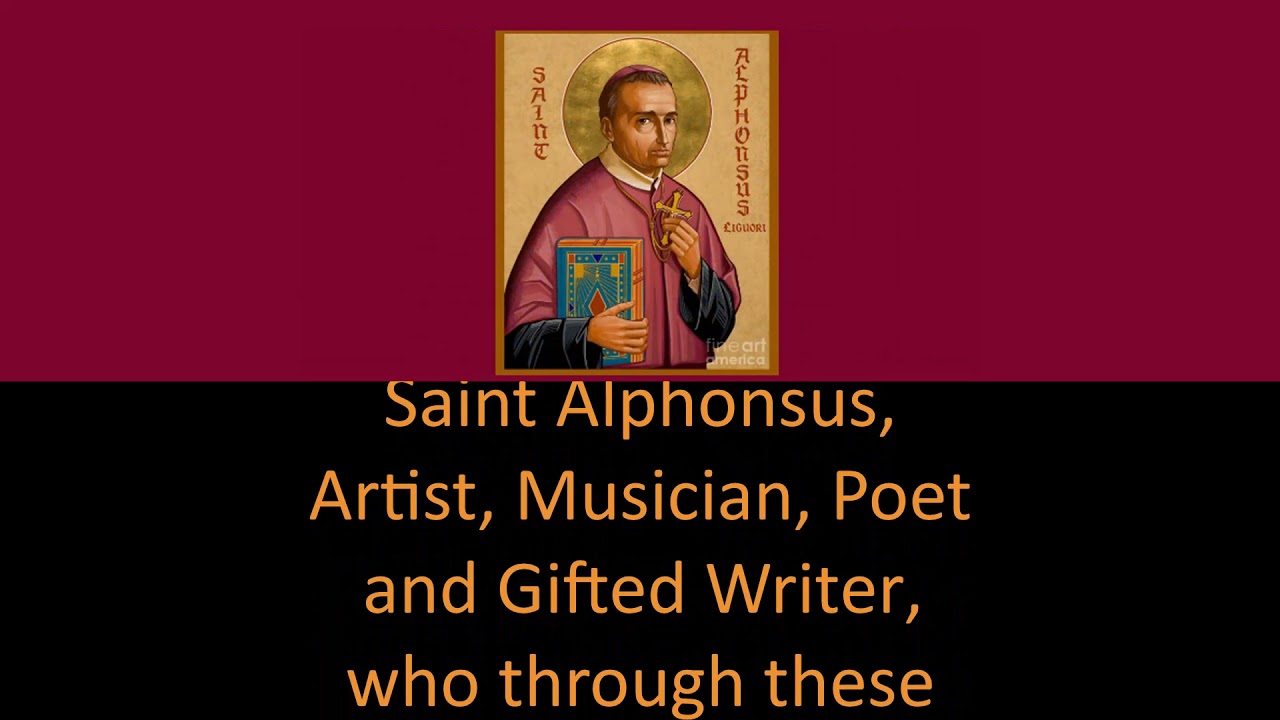 Litany of Saint Alphonsus