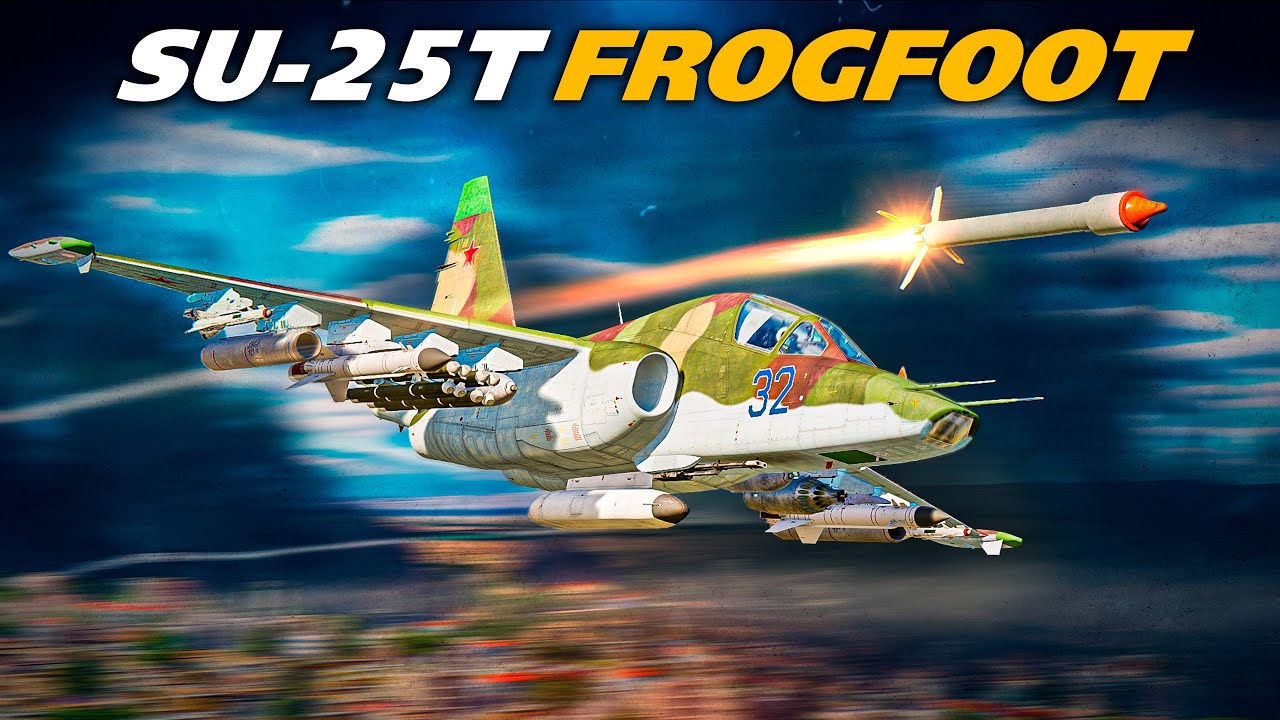 Джаггернаут | Су-25Т «Фрогфут» — лучше, чем А-10 «Бородавочник»? — Цифровой боевой симулятор | DCS |