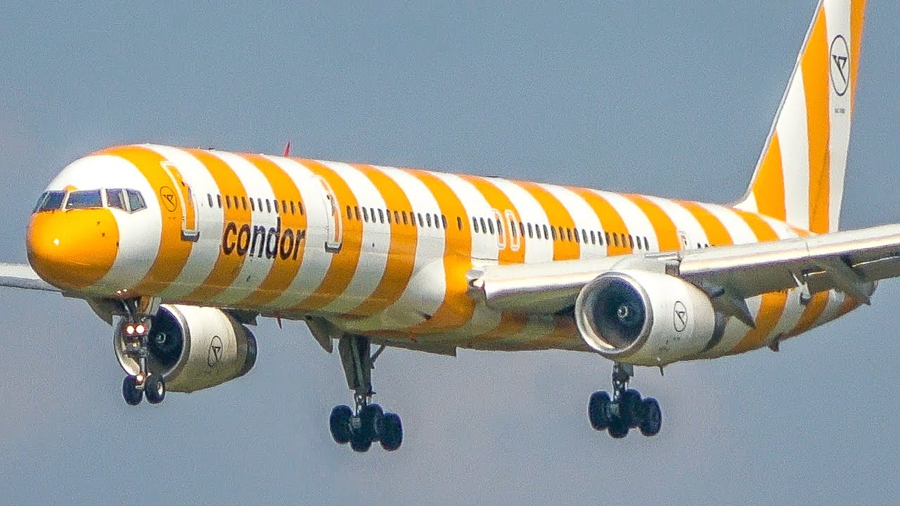 60 MINUTES PURE AVIATION - Airplane Highlights of August - Boeing 747, B757, Airbus A380 ... (4k)