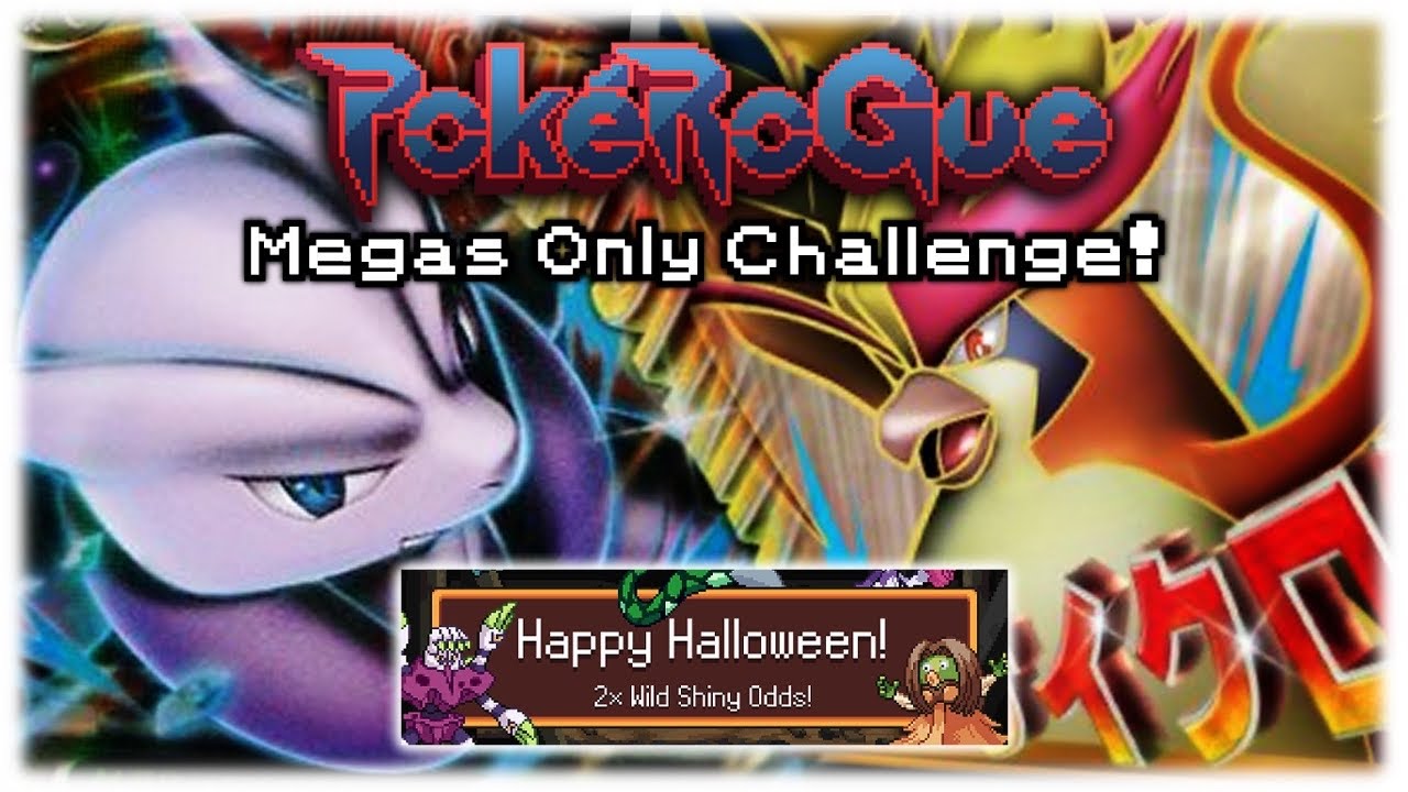MEGA POKEMON ONLY! || Pokerogue Challenge Run (Halloween Event)