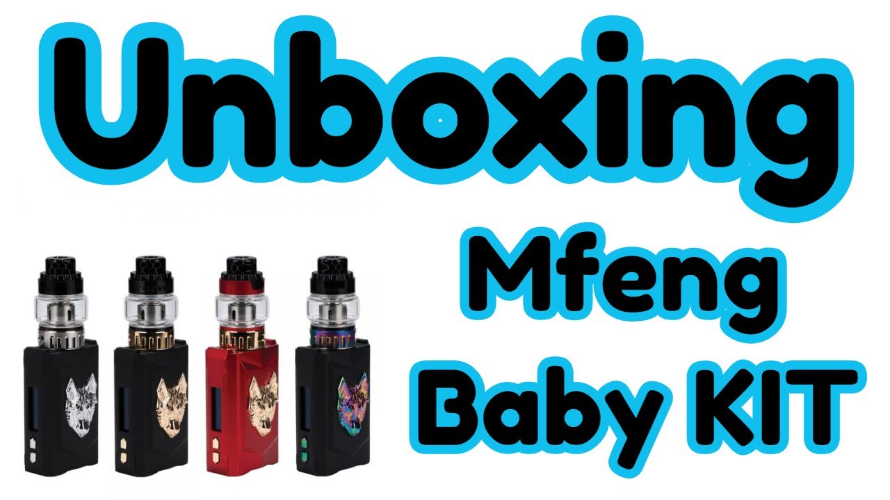 Mfeng Baby KIT by SIGELEI - Unboxing - Cigarro Eletr&ocirc;nico/Vape/Vapor