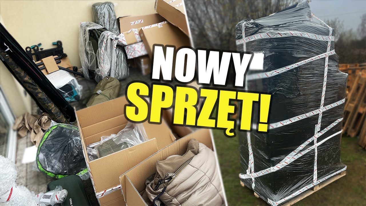 WYMIENIŁEM SPRZĘT! MÓJ SPRZĘT WEDKARSKI 6!