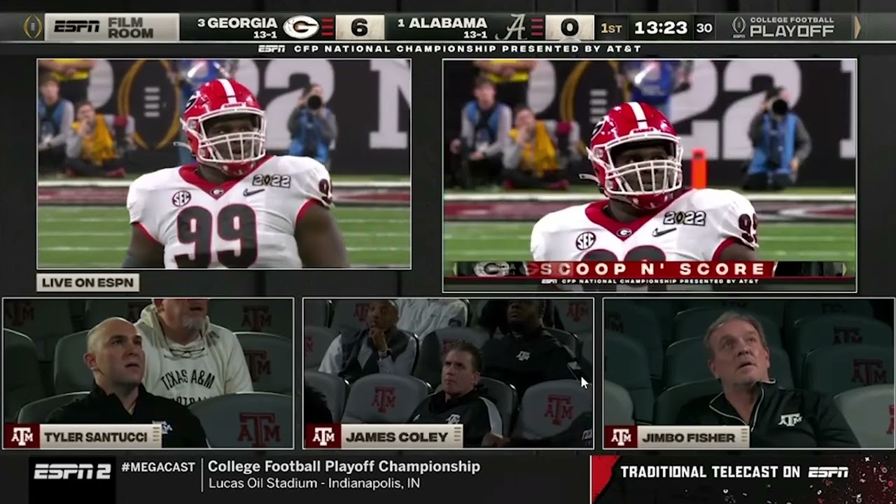 Alabama vs Georgia Film Room With Jimbo Fisher and Texas A&M Coaching Staff National Championship