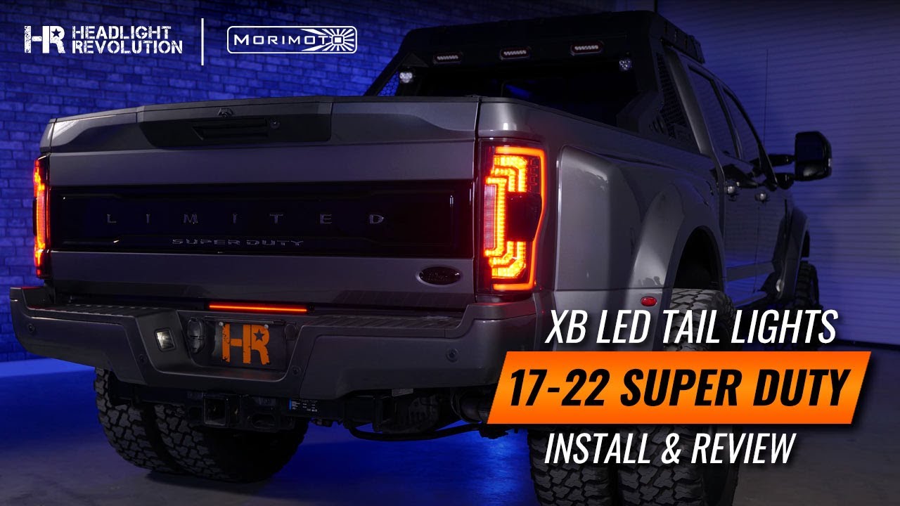 2017-2022 Ford Super Duty XB LED Tail Light Review & Install - Morimoto Lighting