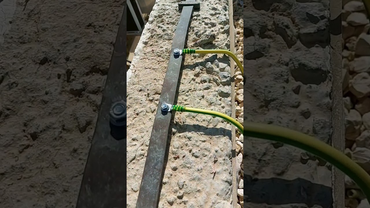 solar power plants earthing @AliTheTechnical