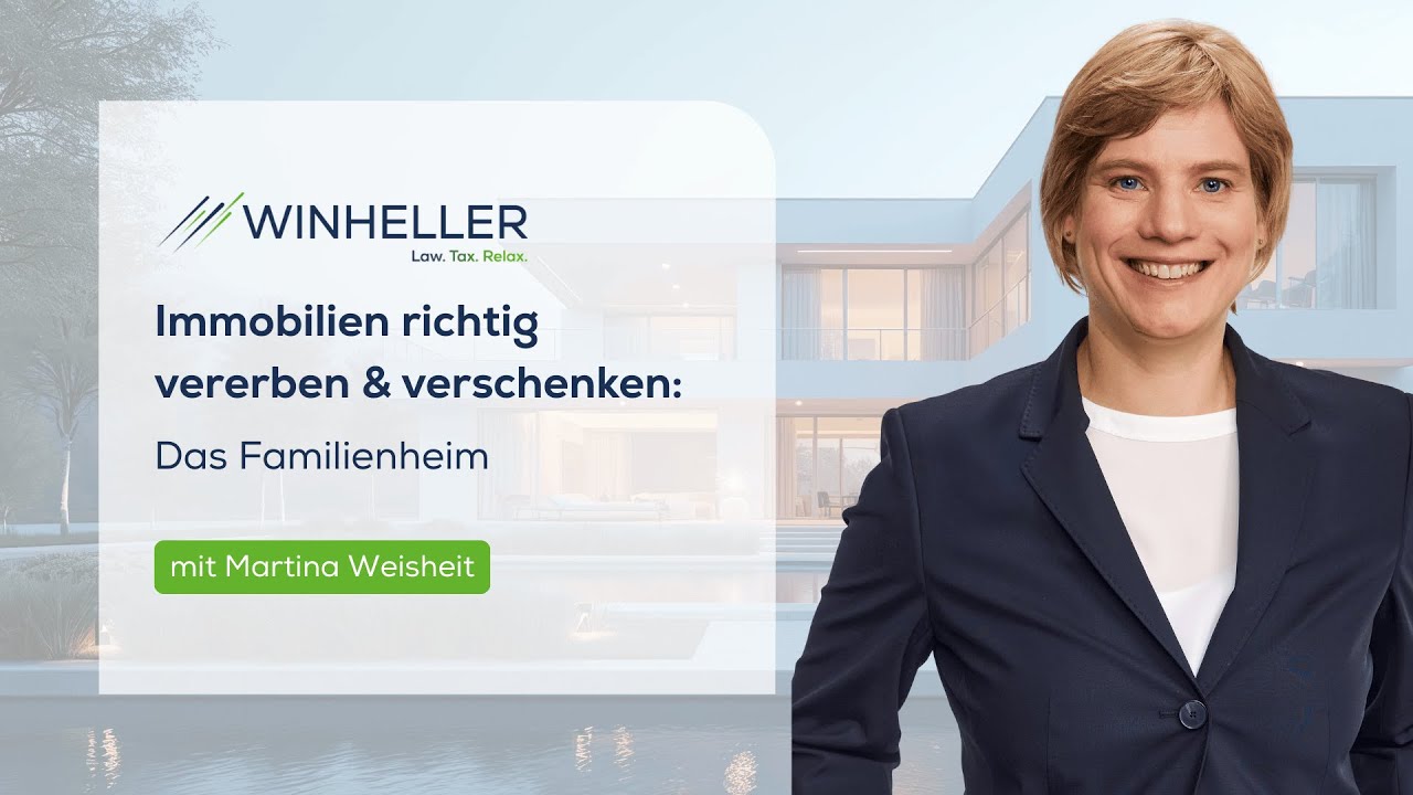 Familienheim steuerfrei übertragen | Schenkung oder Erbe? | Webinar Recap