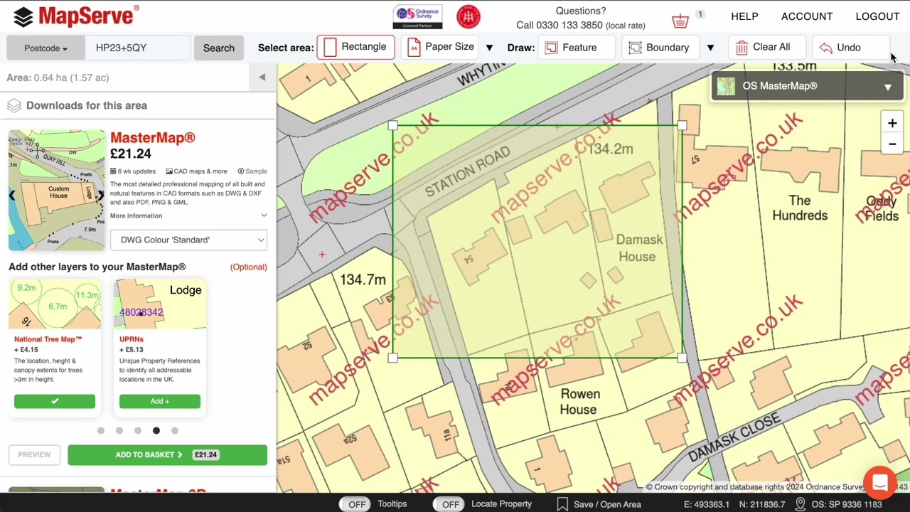 How to Create a PNG Map with the National Tree Map™ in AutoCAD