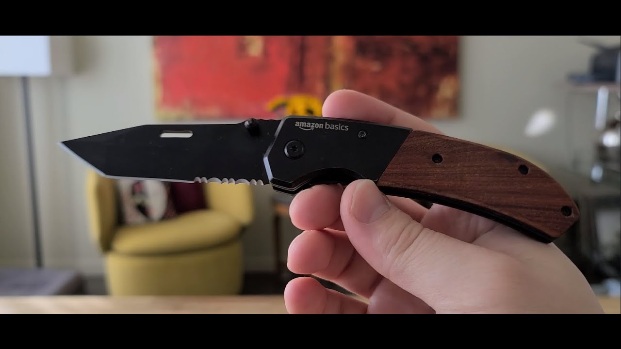 Amazon Basics Tactical Folding Knife