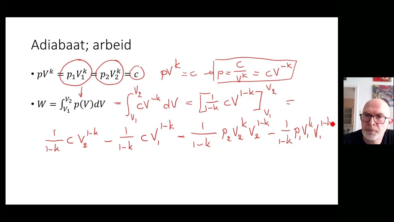 Thermodynamica deel 6: geïsoleerde systemen, de adiabaat of isentroop