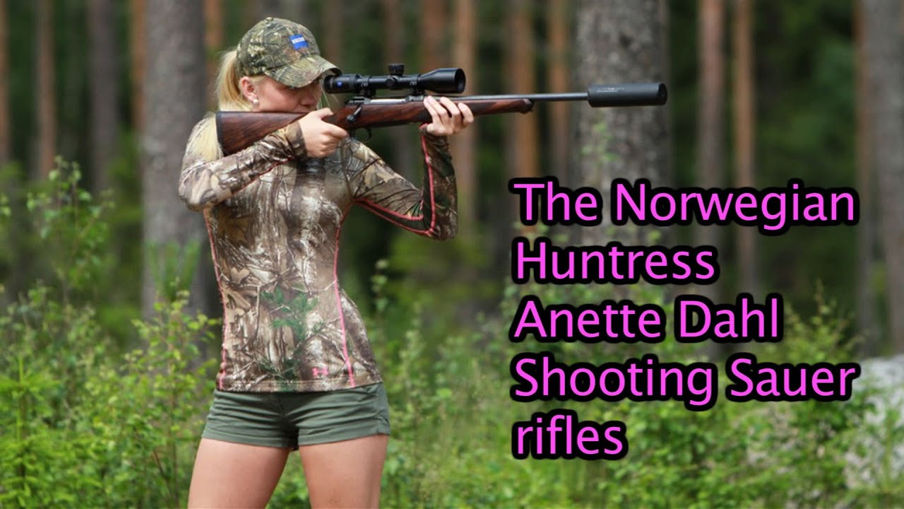 The Norwegian Huntress shooting Sauer rifles by Kristoffer Clausen