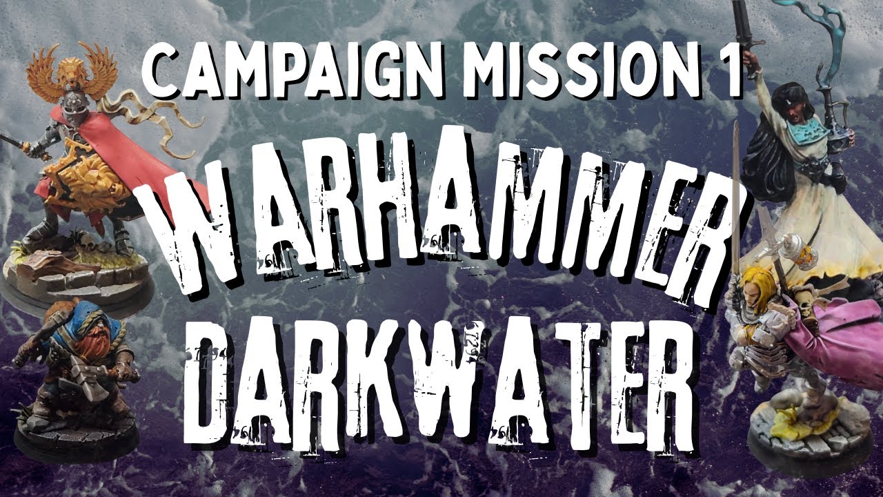 Warhammer Quest Darkwater Campaign Mission 1 - Breaching the Abbey