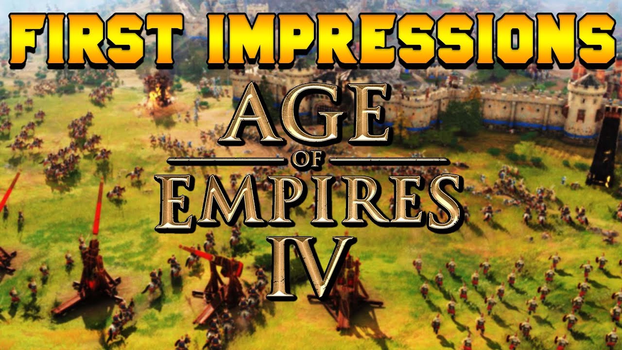 Age of Empires 4 Beta Test: First Impressions (Gameplay)