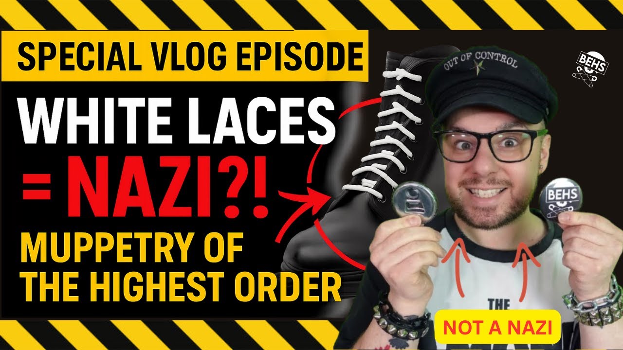 White Laces = N*zi? You What Mate?