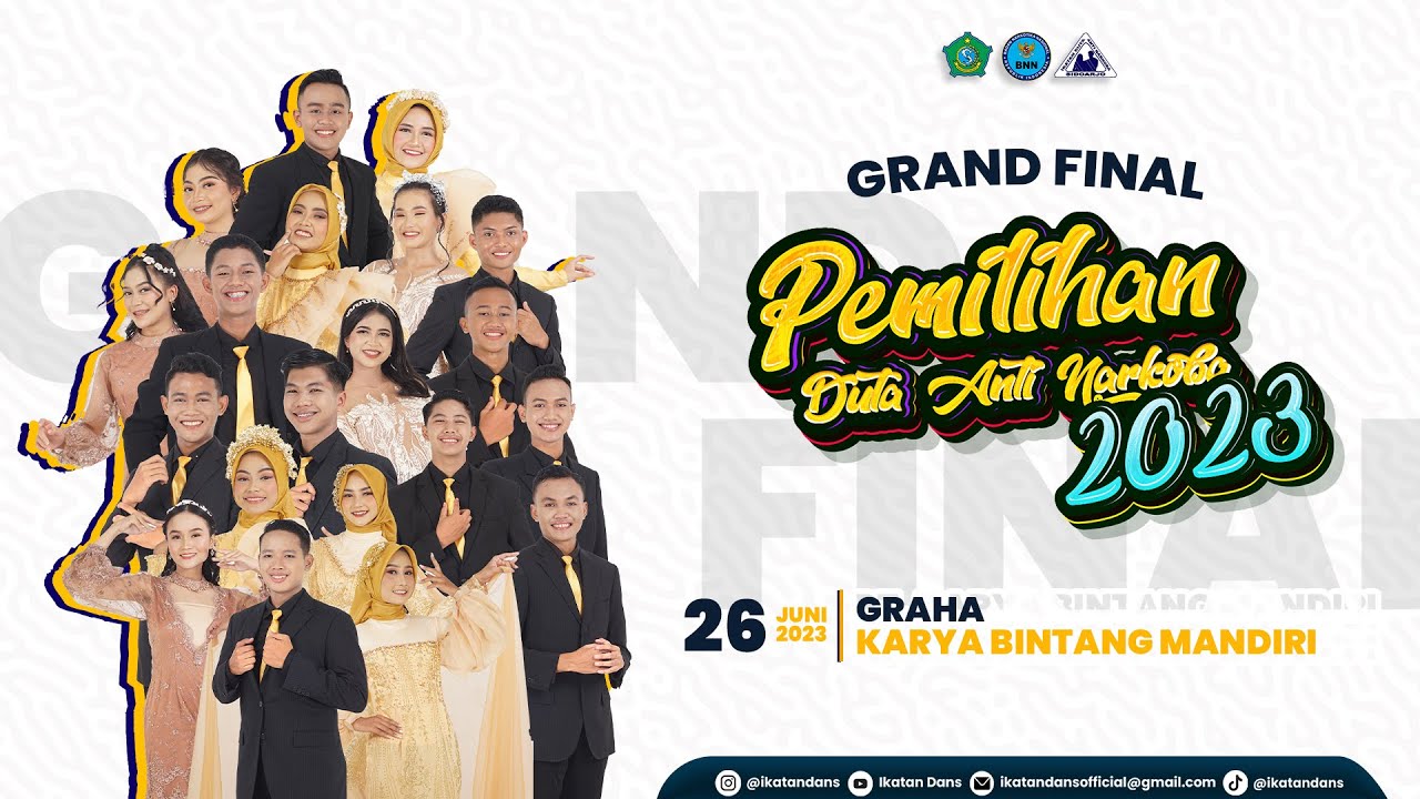 GRAND FINAL PEMILIHAN DUTA ANTI NARKOBA KAB. SIDOARJO TAHUN 2023