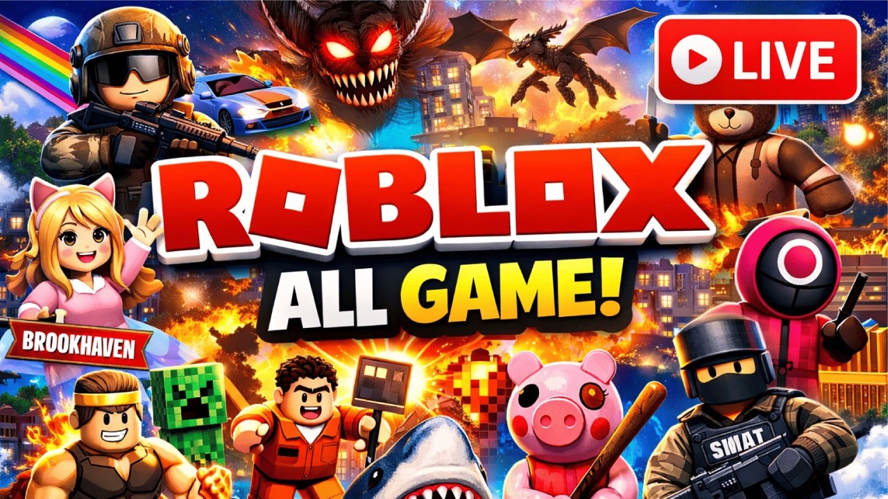 🔴 [LIVE] JAM GADANG KEMBALI ROBLOX!