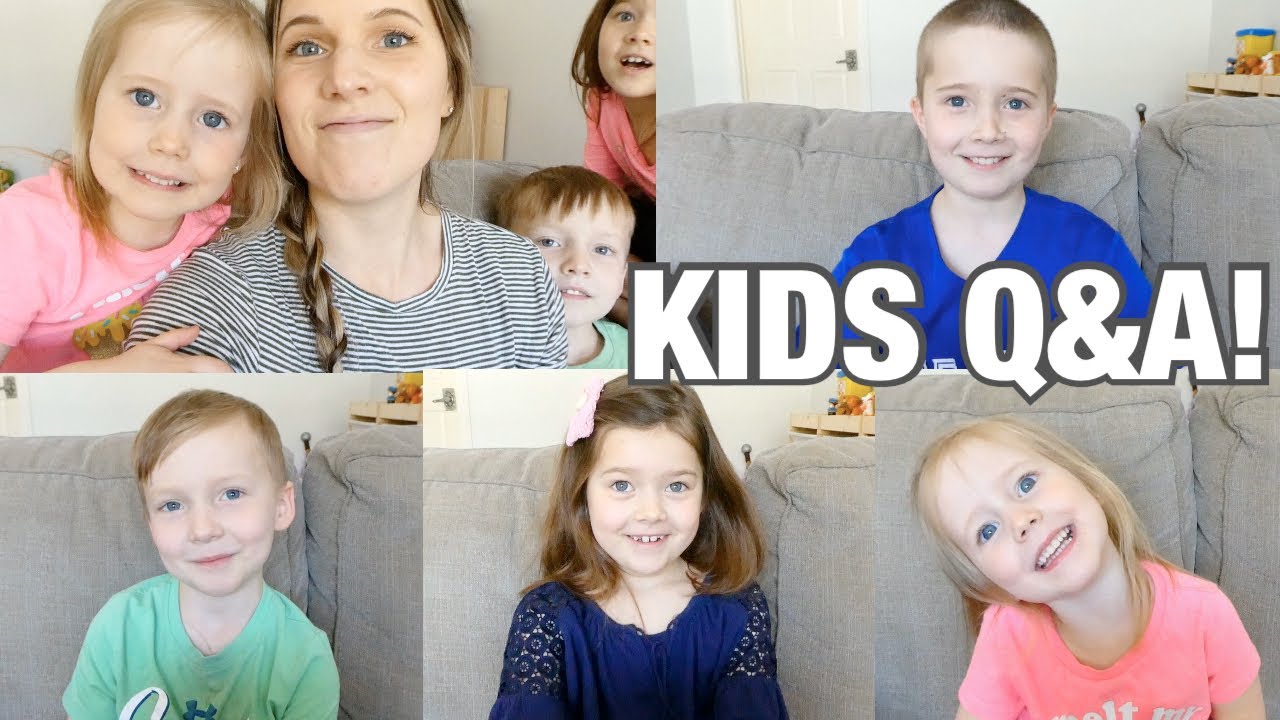 FUN INTERVIEW WITH THE KIDS! | ASKING DIFFICULT QUESTIONS
