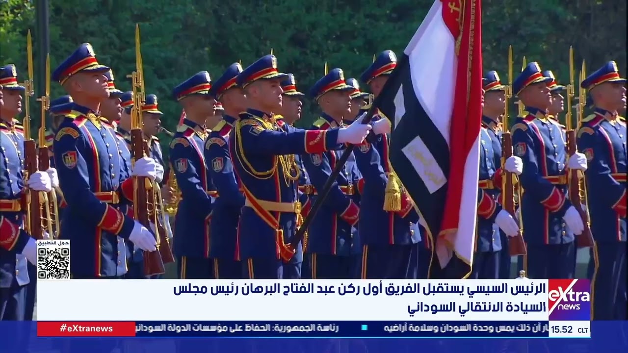 الرئيس السيسي يستقبل الفريق أول ركن عبد الفتاح البرهان رئيس مجلس السيادة الانتقالي السوداني