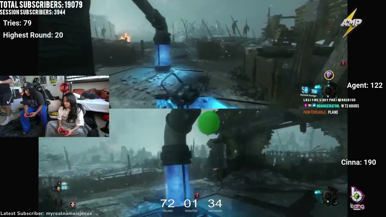 Agent00 VOD-[AGENT x CINNA COD ZOMBIE MARATHON]-(8-26-2024) - PART 8