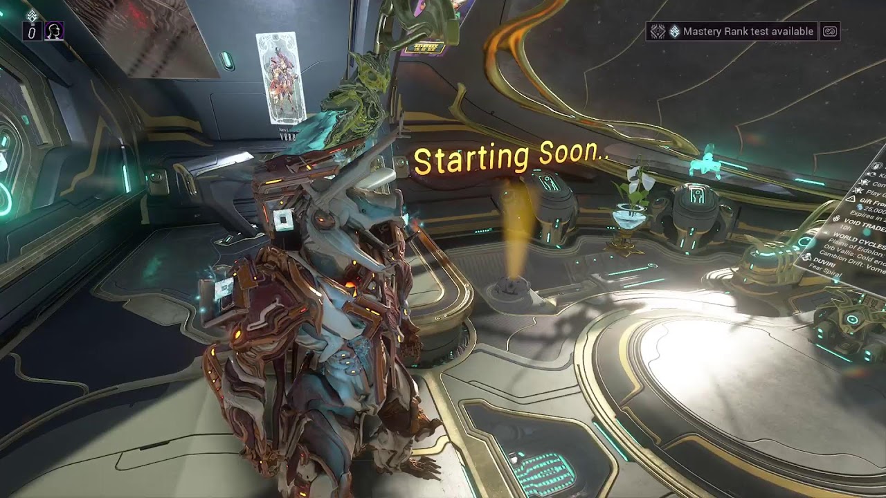 Warframe as MR0 - Inaros Week | Day 5