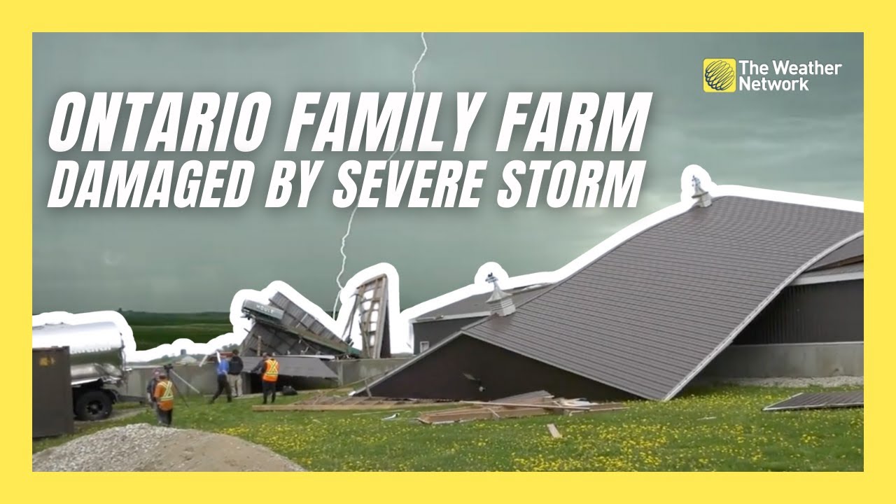 This Ontario Family Barn Was Blown Down by Severe Storm